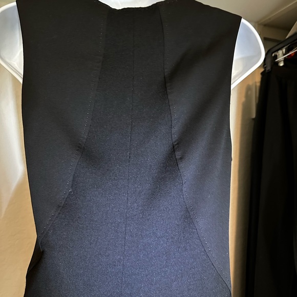 Helmut Lang dress. Black. Rusched waist. Lined with simple hem finish. S… - Picture 5 of 11